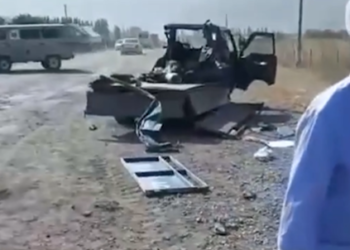 Эвакуация учурунан үрөй учурган кадр. Марат Иманкулов 12 жүргүнчүсү каза болгон Портер боюнча маалымат берди