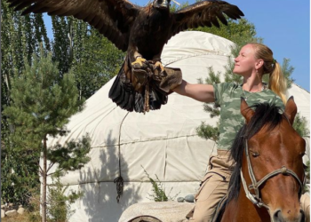 Валентина Шевченко Ысык-Көлдө (видео)