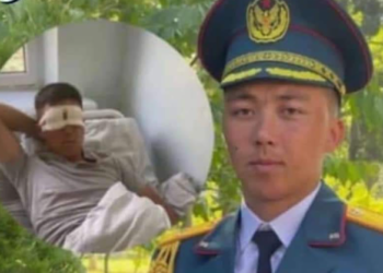 «Эки көзүнө тең снаряддын чачырандысы кирген». Баткендеги чек арада 24 жаштагы Элдияр Төлөнов жаракат алды