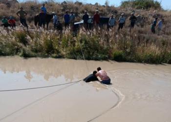 «Өзү дайынсыз». Таласта мал базарга кеткен жарандын унаасы каналдан табылды