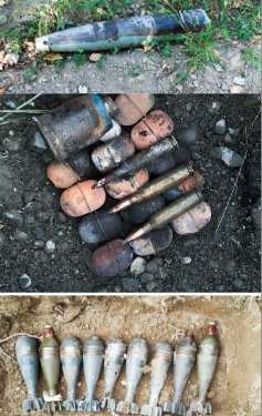 Баткен жана Лейлек райондорунун тургундарына кулак кагыш! Жарылбай калган снаряддарды көрсөңүз кабар бериңиз