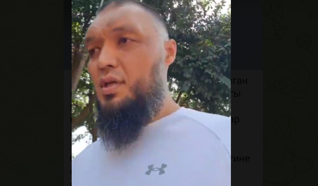 УКМК тарабынан кармалган «Азия MIX» командасынын мурдагы мүчөсү Марат Жуманалиев видео кайрылуу жасады