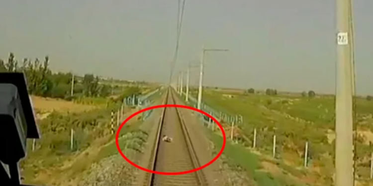 «Бала бакчадан качып чыккан». Өзбекстанда 4 жаштагы баланы поезд тебелеп кеткендеги видео