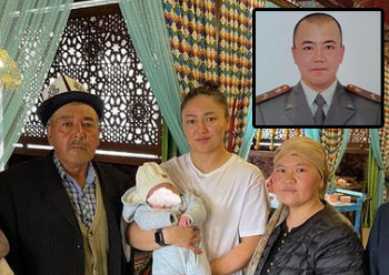 Кызын көрбөй каза болгон прапорщиктин жубайы: «Мээрим Жуманазарова кызыбызды дайыма колдоп турам деди»