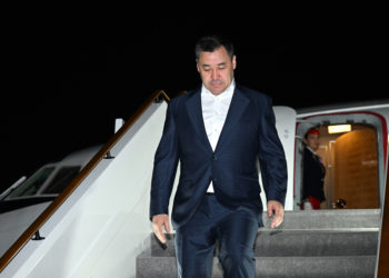 Садыр Жапаров иш сапары менен Абу-Даби шаарына барды