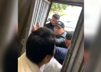 Кемпир-Абадды коргоо боюнча комитетинин айрым мүчөлөрү милиция бөлүмүнө жеткирилүүдө