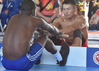 Дүйнөлүк көчмөндөр оюндары: мас-рестлинг боюнча кыргыз курама командасы 3 алтын байге жеңди