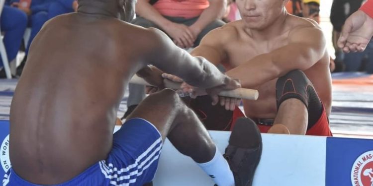 Дүйнөлүк көчмөндөр оюндары: мас-рестлинг боюнча кыргыз курама командасы 3 алтын байге жеңди