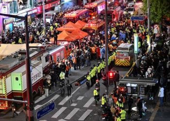 Хэллоуин майрамында Түштүк Кореяда тыгындан 146 адам каза болду