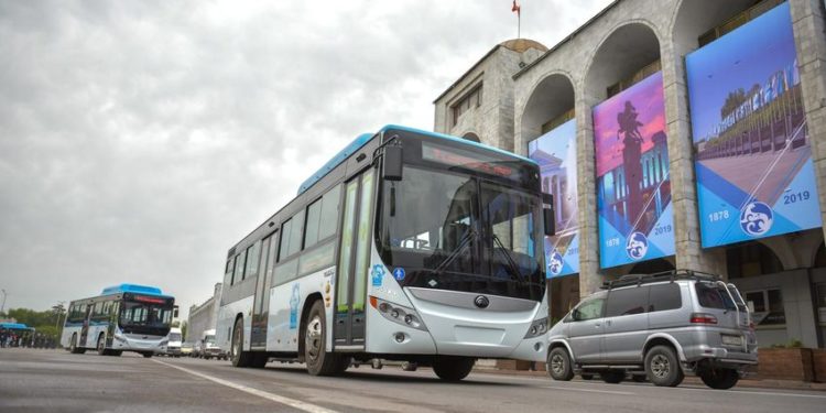 Бишкекте коомдук транспортто жол кирени көтөрүү пландалып жатат