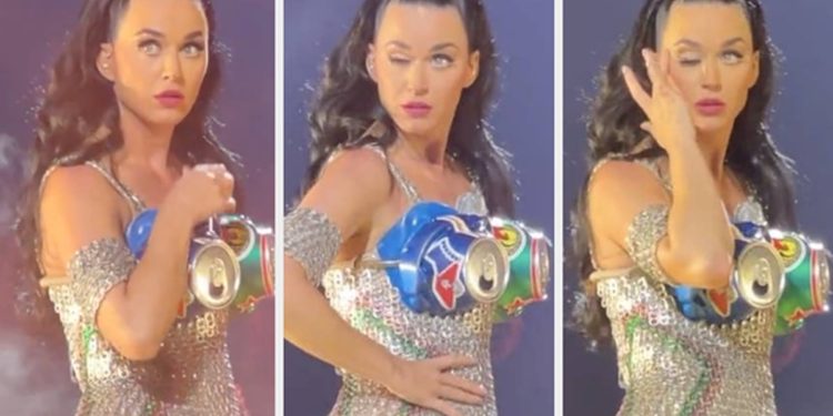 Ырчы Кэти Перри көзүнүн кызыктай болуп ирмелиши тууралуу үн катты