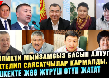 Кемпир-Абад маселеси боюнча Бишкекте жүрүш өттү (видео)