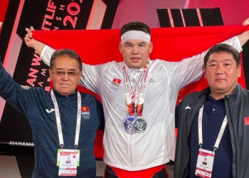 Азия чемпиондугу: Оор атлетика боюнча Бекдөөлөт Расулбеков менен Эмил Молдодосов күмүш медаль утту