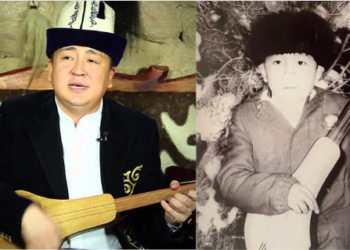 Элмирбек Иманалиевдин 1-класстагы сүрөтү