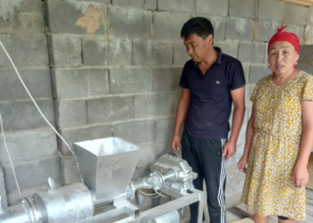 Базар-Коргондун тургуну күнүнө миң самын чыгаруучу ишкана ачты