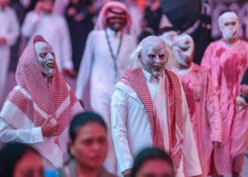 Сауд Арабия биринчи жолу Хэллоуинди майрамдады