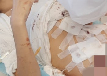 Ноокенде 17 жеринен бычакталып өлтүрүлүп, кафенин алдына ташталган келин. Иш сотко өттү