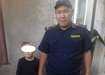 Бишкекте жаш келин уулу жоголгонун айткан. Милиция таап берди
