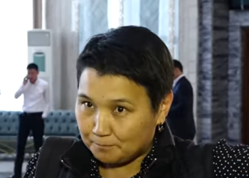 Рита Карасартова Кемпир-Абад боюнча: «Бул Кыргызстандын кызыкчылыгын сатуу болбогондо эмне?»