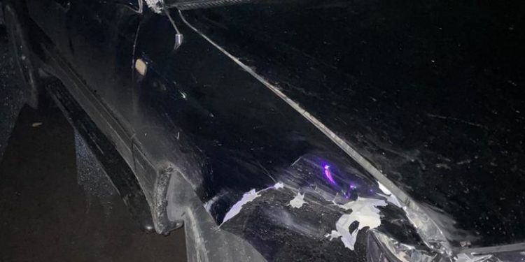 Токмокто депутат милиция кызматкерин сүзүп кеткен