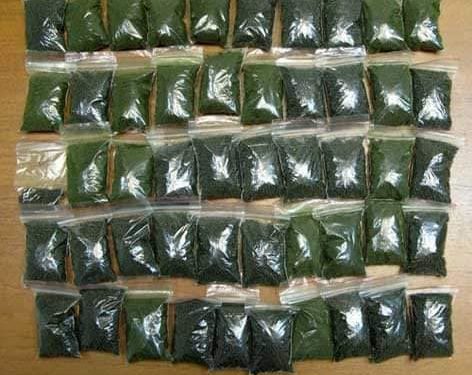 Баткенде насвай ташыган Хонда Фит унаасы конфискацияланды