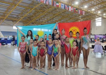 Аяна Токушова жана Даткайым Жүзүпбекова көркөм гимнастика боюнча эл аралык мелдеште 2 алтын медалга ээ болушту