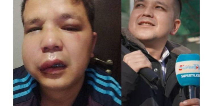 SuperTV телеканалынын кабарчысын ур-токмокко алууга шектүүлөр кармалганы маалым болду