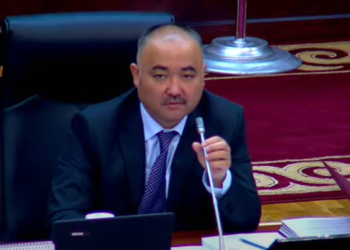 «Чоң саясатка айландырбайлы». Спикер Шакиев депутат Бакировдун иш бөлмөсүз калганы тууралуу өз пикирин айтты