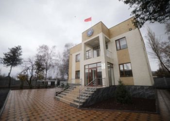 УКМКнын Кара-Кулжа райондук бөлүмүнө жаңы имарат курулду (сүрөт)