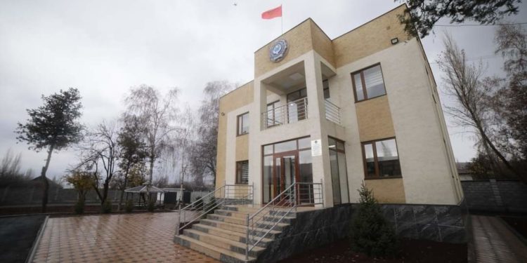 УКМКнын Кара-Кулжа райондук бөлүмүнө жаңы имарат курулду (сүрөт)