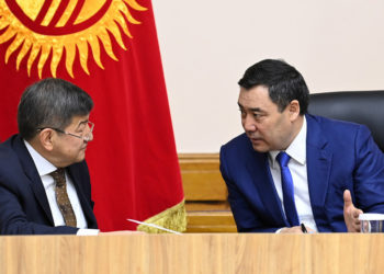 Садыр Жапаров бүгүн Министрлер кабинетинин отчетун угат