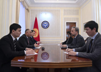 Төрага Нурланбек Шакиев ТүркПАнын башкы катчысы Мехмет Сүрейя Эрди кабыл алды