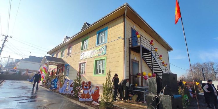 Төлөйкөндө 50 орундуу жаңы бала бакча ачылды