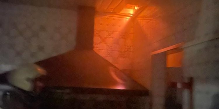 Бишкекте тамактануучу жайдан өрт чыкты