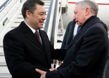 Садыр Жапаров Санкт-Петербургда. Ал кайсы учак менен барды?