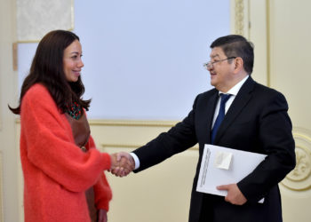 Акылбек Жапаров Кыргыз жарандары үчүн Европа өлкөлөрүнө виза алууну жеңилдетүү жана ишке орношуу маселесин сүйлөштү