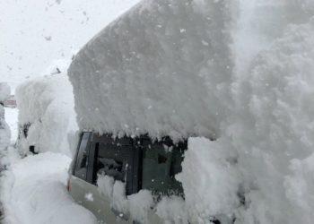Японияда калыңдыгы 2 метрден ашкан кар жаады. Видео