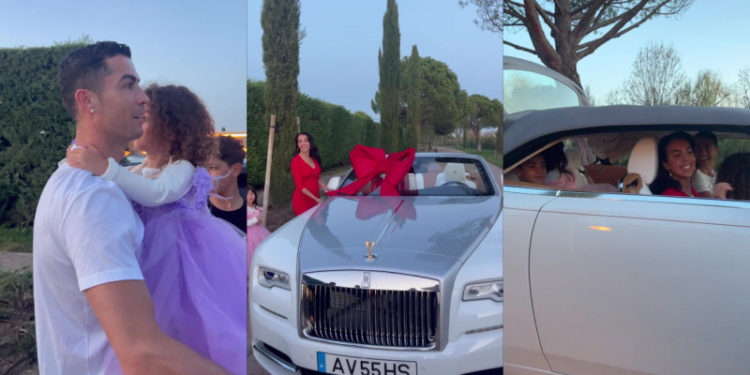 Роналдунун сүйүктүүсү ага Rolls Royce белек кылды (видео)