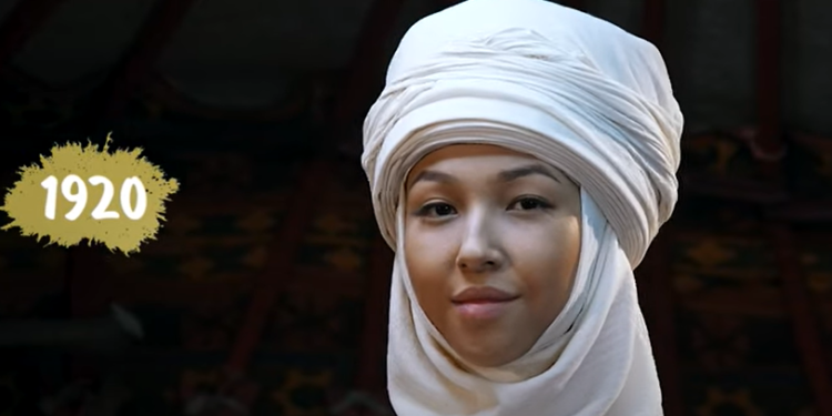 Кыргызстанда акыркы 100 жылда мода кандай өзгөргөн? Көз жоосун алган видео