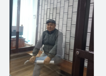 Камактагы активист Шаменов: «Бишкекке билетти өзүбүз сатып алганбыз»