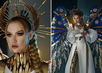 “Аалам периси-2023” сынагында украиналык бийкеч сахнага кылыч менен чыкты (видео)