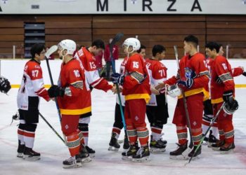 Кыргызстандын хоккей боюнча курамасы дүйнөлүк чемпиондукта Сингапурду 14:2 эсебинде утуп алды