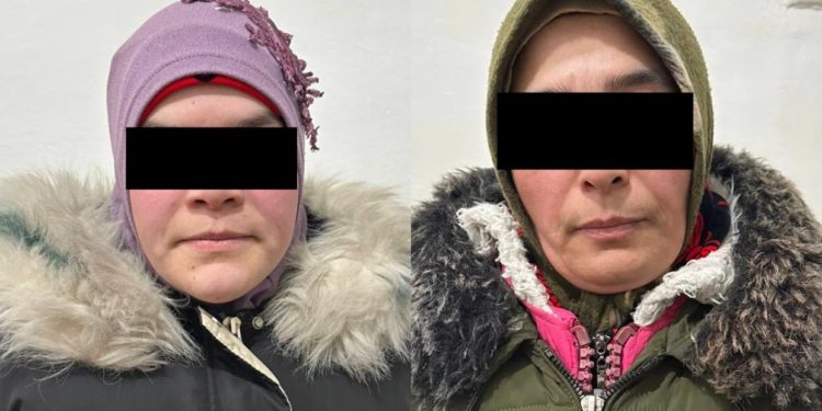 Өзбекстандан Жалал-Абадга мыйзамсыз келген эне менен кызы кармалды