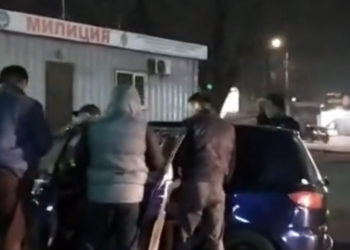 Бишкектеги унааны тинтүүгө алгандардын ким экени маалым болду