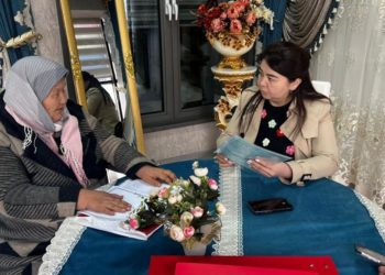 Депутат Нилуфар Алимжанова Ноокат районунда иш сапары менен жүрөт