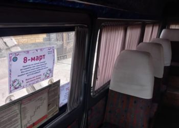 8-мартта Бишкекте 21 маршруттук такси кыз-келиндерди бекер ташыды