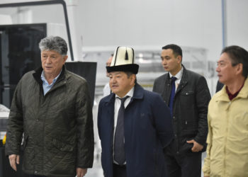 Акылбек Жапаров “Бишкек” эркин экономикалык аймагына барды