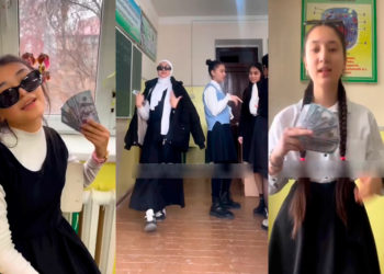 Ташкенттеги мектепте ТикТок тарткан окуучулардын ата-энелери кечирим сурашты