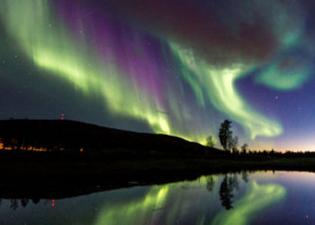 Лапландиядагы жаратылыш кубулушу көпчүлүктү суктандырды (видео)