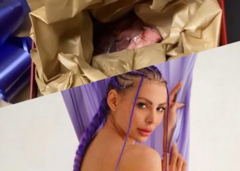 Белгилүү орус блогерине 8-мартка белек катары «жүрөк» таштап кетишкен (сүрөт)